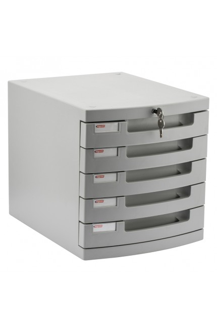 Bigpoint Çekmeceli Evrak Rafı Kilitli 5'li