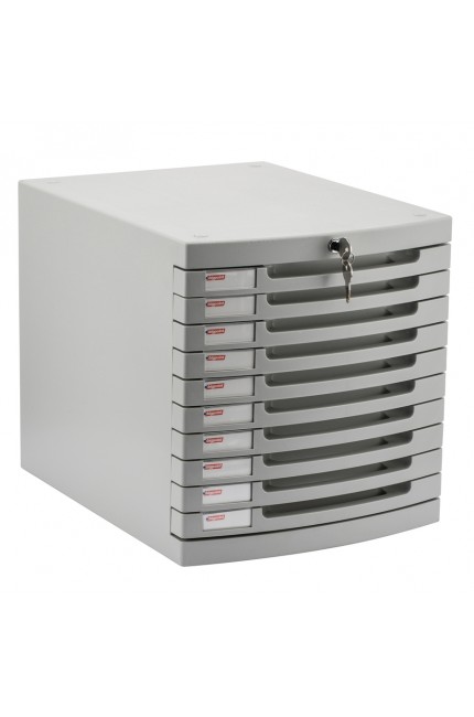 Bigpoint Çekmeceli Evrak Rafı Kilitli 10'lu