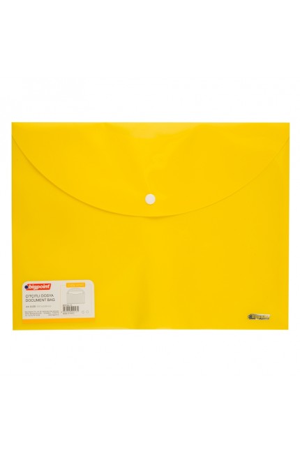 Bigpoint Çıtçıtlı Dosya Lolly A4 Sarı