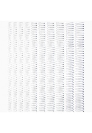 Bigpoint Plastik Helezon Spiral 6 mm Şeffaf 100'lü (4:1)