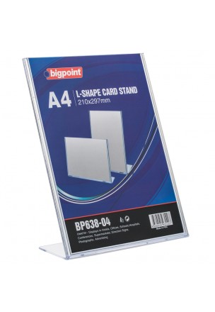 Bigpoint Kart Standı Dikey A4