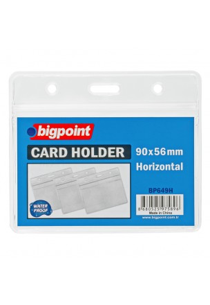 Bigpoint Kilitli Kart Poşeti Yatay 95x58mm