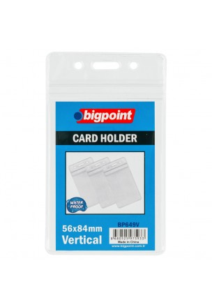 Bigpoint Kilitli Kart Poşeti Dikey 62x91mm