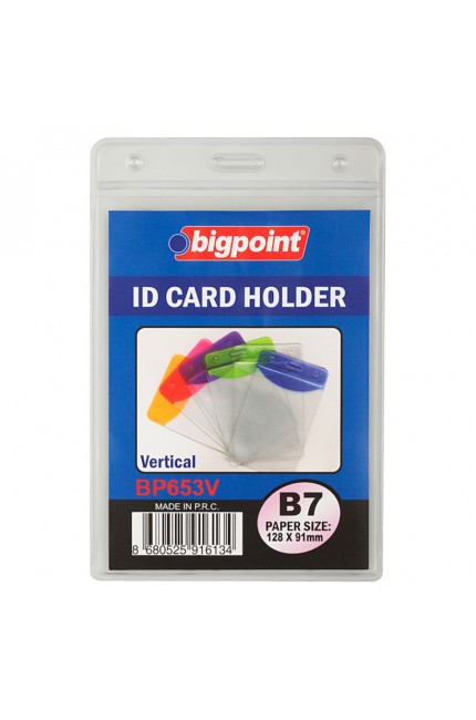 Bigpoint Korumalı Kart Poşeti Dikey B7 (91x128mm)