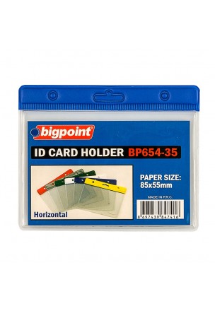 Bigpoint Kart Poşeti Yatay Mavi 85x55mm