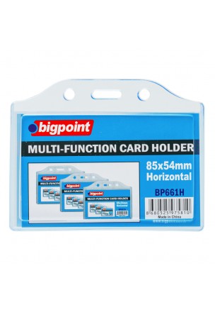 Bigpoint Çok Amaçlı Kart Kabı Yatay 85x54mm