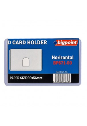 Bigpoint Kimlik, Ehliyet Kabı Yatay Şeffaf 86x54mm