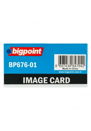 Bigpoint Akrilik İsimlik Dikdörtgen Şeffaf