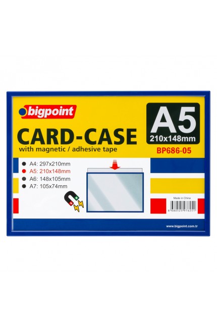 Bigpoint A5 Mıknatıslı(Magnetic) Afiş Muhafaza Kabı
