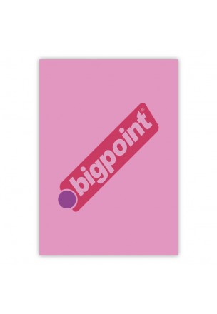Bigpoint A4 Cilt Kapağı 150 Mikron Şeffaf Pembe 100'lü Paket
