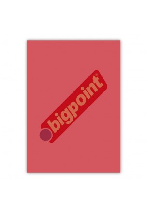 Bigpoint A4 Cilt Kapağı 150 Mikron Şeffaf Kırmızı 100'lü Paket