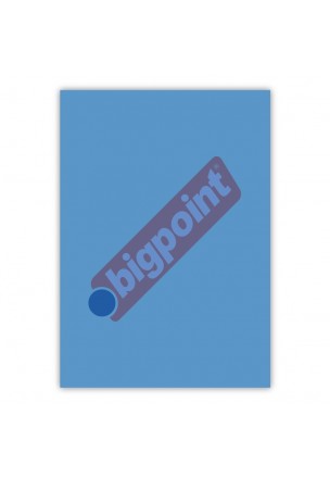Bigpoint A4 Cilt Kapağı 150 Mikron Şeffaf Mavi 100'lü Paket