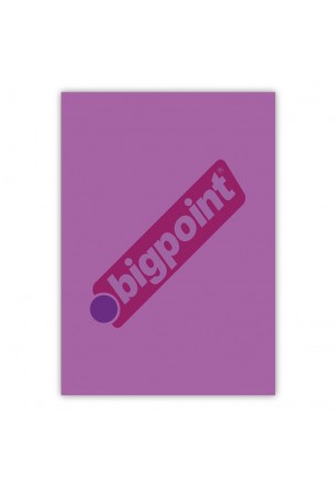 Bigpoint A4 Cilt Kapağı 150 Mikron Şeffaf Mor 100'lü Paket