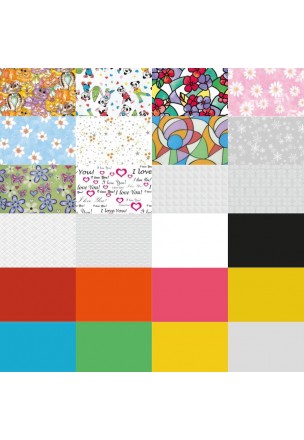 Bigpoint Yapışkanlı Folyo 2m Karışık Desenler