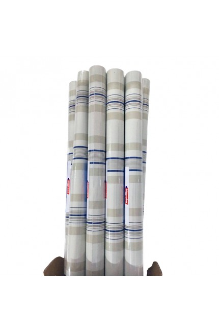 Bigpoint Yapışkanlı Folyo 2m Çizgili Desen No:103