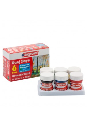 Bigpoint Guaj Boya 6 Renk x 18 ml