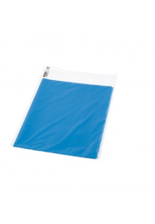 Bigpoint A4 Hazır Defter Kabı 5'li Paket Şeffaf Mavi