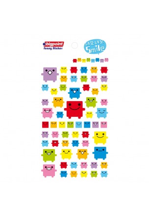 Bigpoint Sticker Robot Smile