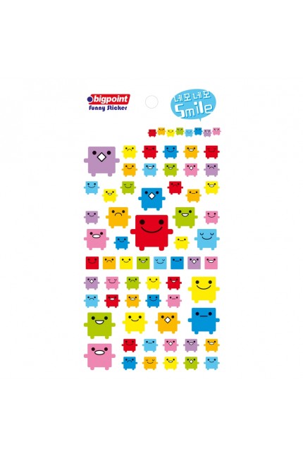 Bigpoint Sticker Robot Smile