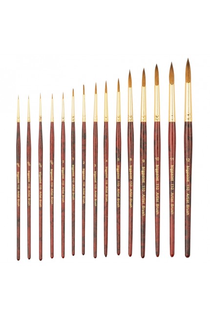 Bigpoint 110 Serisi Samur Kolinsky Yuvarlak Fırça No: 10/0