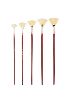 Bigpoint 113 Serisi Doğal Kıl Yelpaze Fırça No: 4