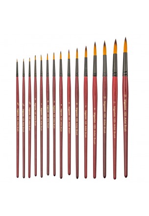 Bigpoint 123 Serisi Sentetik Kıl Yuvarlak Fırça No: 5