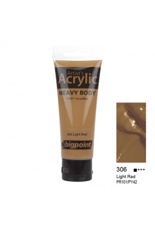 Bigpoint Akrilik Boya 75 ml Light Red 306