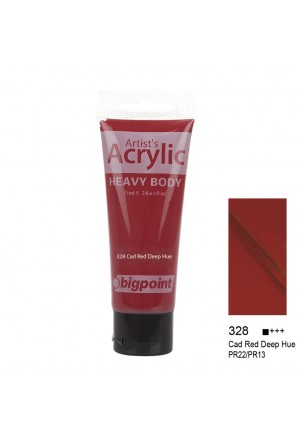 Bigpoint Akrilik Boya 75 ml Cad Red Deep Hue 328