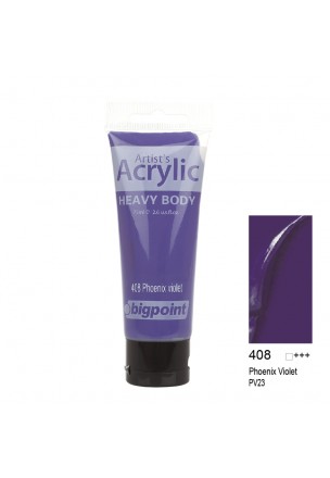 Bigpoint Akrilik Boya 75 ml Phoenix Violet 408