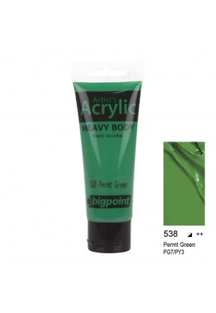 Bigpoint Akrilik Boya 75 ml Permt Green 538