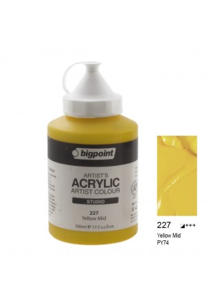 Bigpoint Akrilik Boya 500 ml Yellow Middle 227