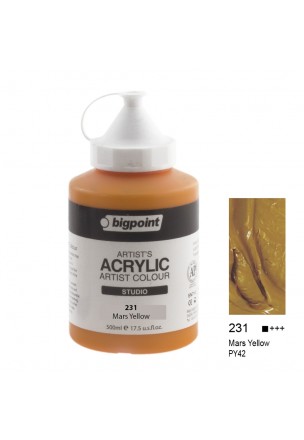 Bigpoint Akrilik Boya 500 ml Mars Yellow 231