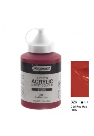 Bigpoint Akrilik Boya 500 ml Cad Red Hue 326