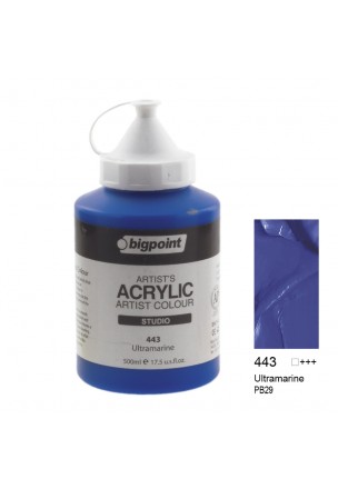 Bigpoint Akrilik Boya 500 ml Ultra Marine 443