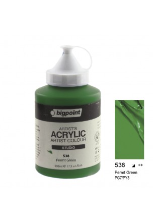 Bigpoint Akrilik Boya 500 ml Perm Green 538