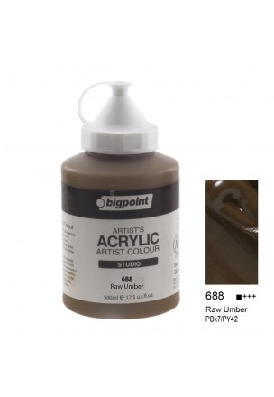 Bigpoint Akrilik Boya 500 ml Raw Umber 688